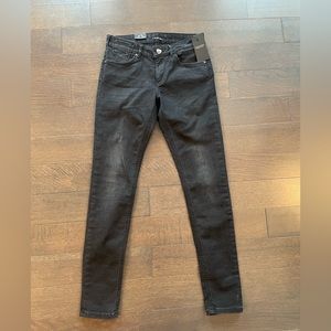New with tags Scotch & Soda black skinny jeans size 29/32